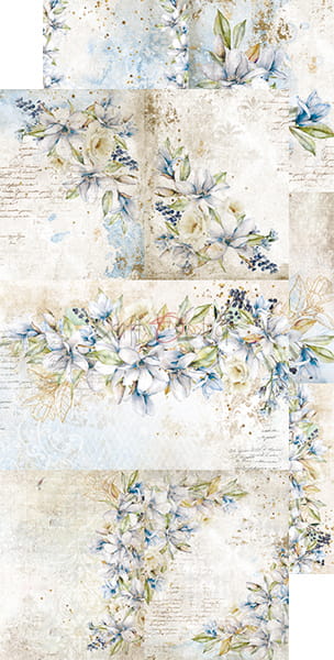 VINTAGE SKY ALBUM/JOURNAL EXTRAS SET BY CRAFT O'CLOCK