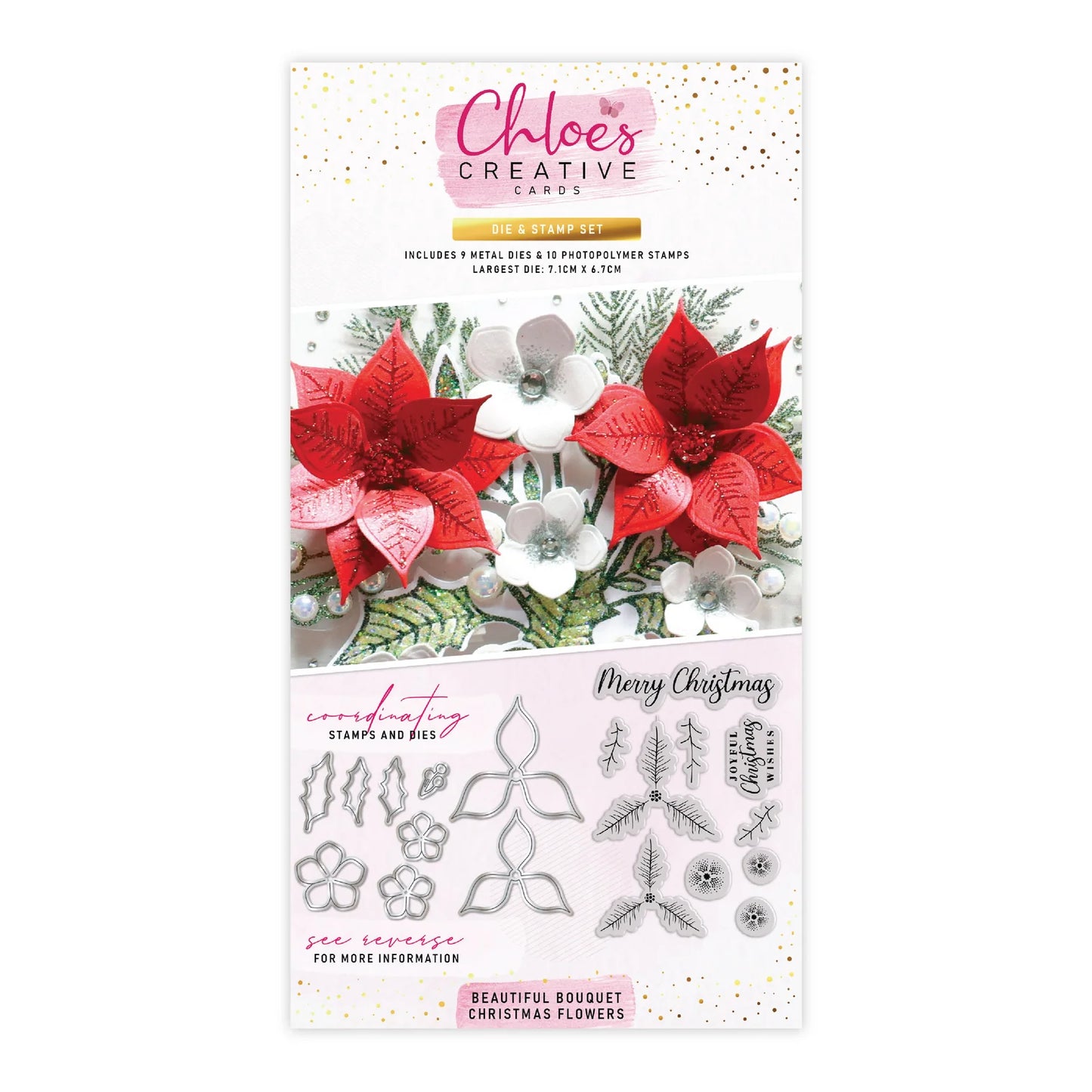 CHLOES CREATIVE CARDS  CHRISTMAS BUILD-A-BOUQUET COLLECTION - I NEED IT ALL BUNDLE