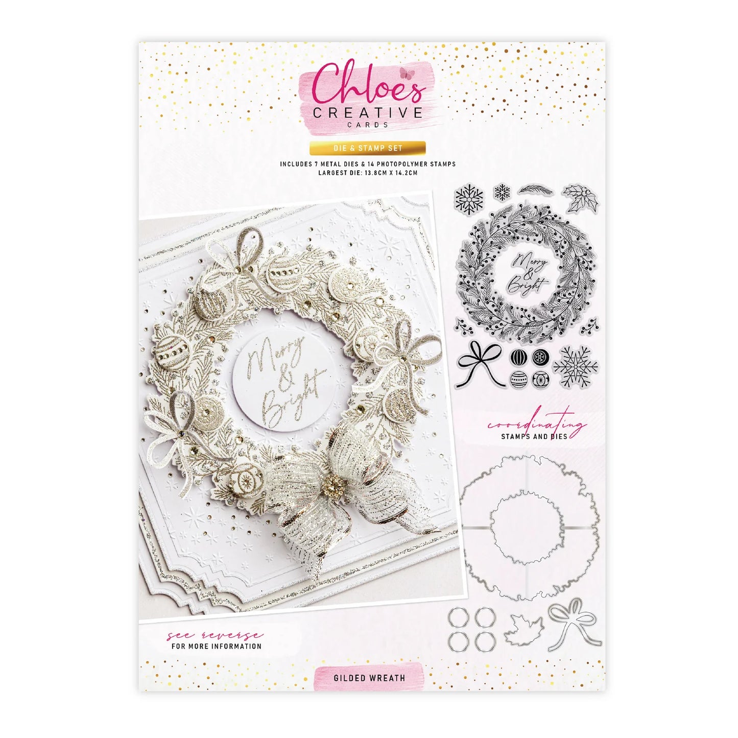 CHLOES CREATIVE CARDS GILDED CHRISTMAS COLLECTION - I NEED IT ALL BUNDLE