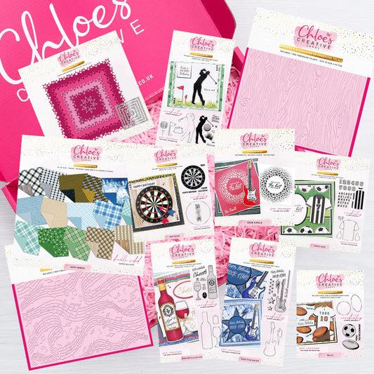 CHLOES CREATIVE CARDS HAPPY HOBBIES COLLECTION - I NEED IT ALL BUNDLE