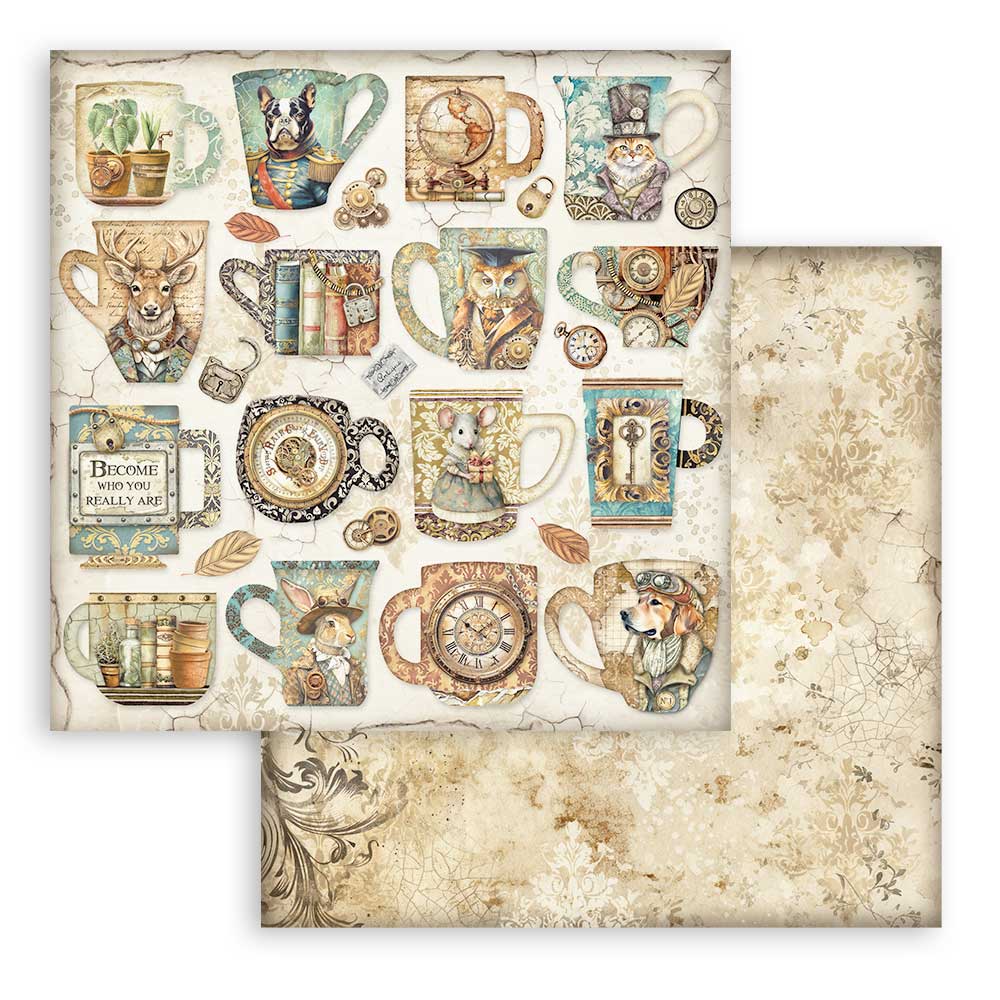 STAMPERIA DOUBLE SIDED 10 PAGE 12" X 12" PAPER PAD - ALTEREGO