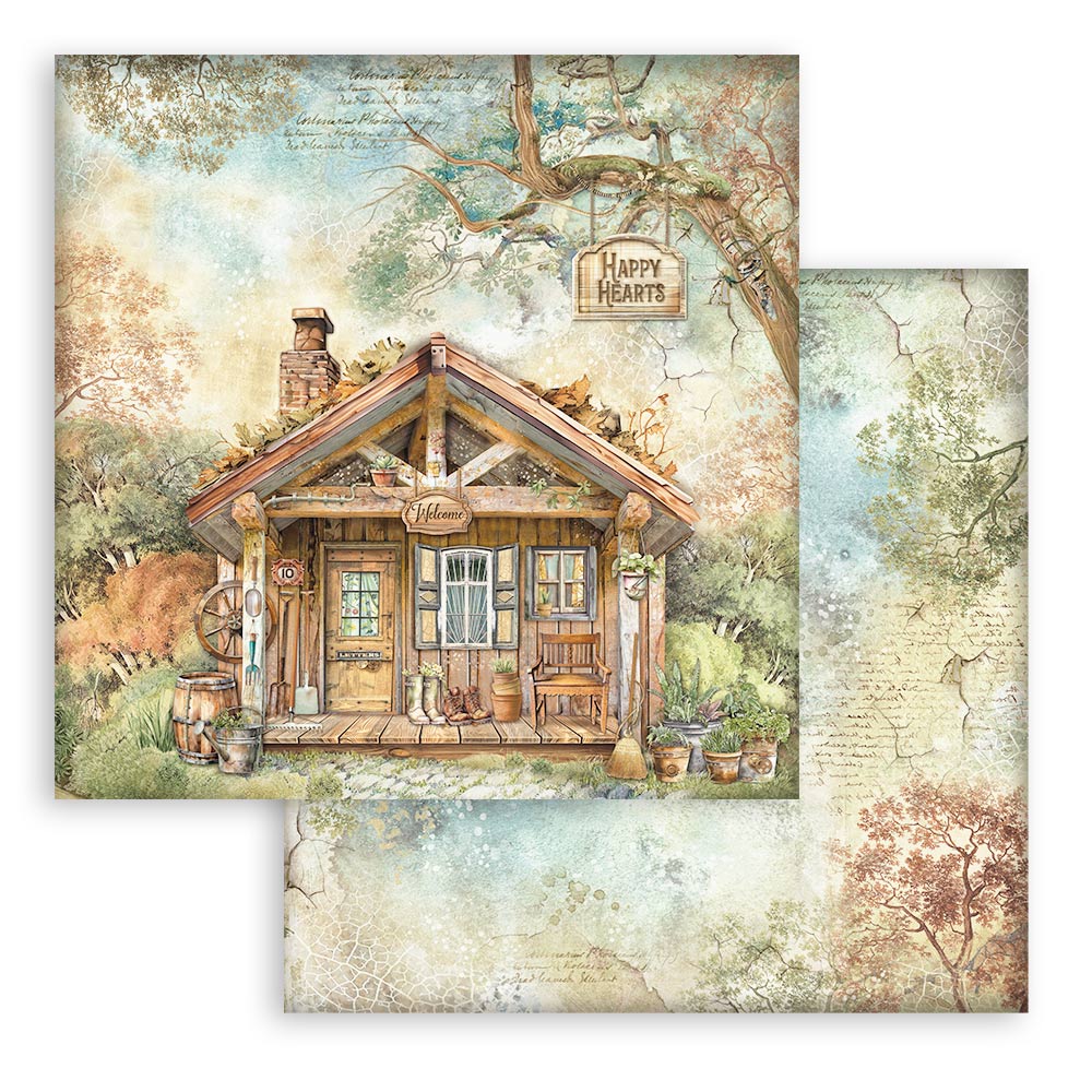 STAMPERIA DOUBLE SIDED 10 PAGE 12" X 12" PAPER PAD - ALTEREGO