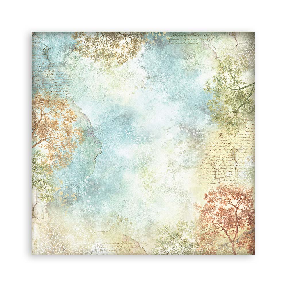 STAMPERIA DOUBLE SIDED 10 PAGE 12" X 12" PAPER PAD - MAXI BACKGROUNDS ALTEREGO