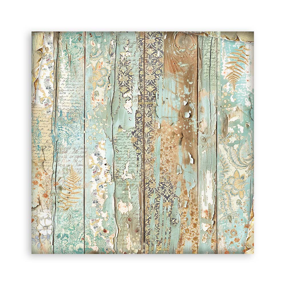 STAMPERIA DOUBLE SIDED 10 PAGE 12" X 12" PAPER PAD - MAXI BACKGROUNDS ALTEREGO