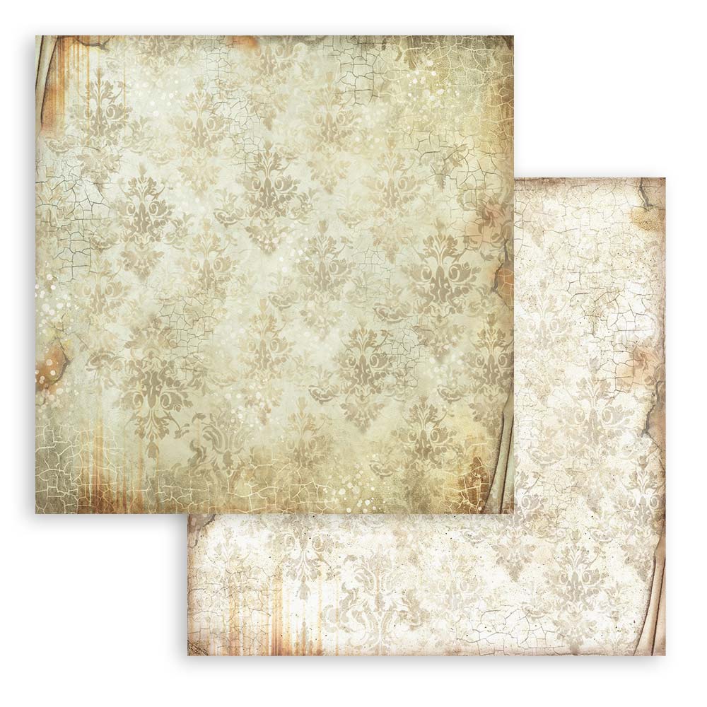 STAMPERIA DOUBLE SIDED 10 PAGE 12" X 12" PAPER PAD - MAXI BACKGROUNDS ALTEREGO