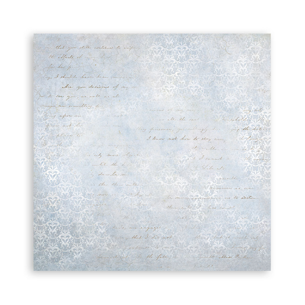 STAMPERIA 8" X 8" DOUBLE FACED PAPER PAD - TIMELESS