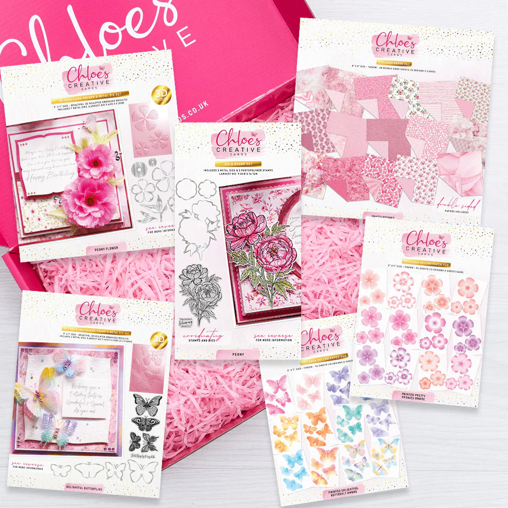 CHLOES CREATIVE CARDS PEONY COLLECTION - I NEED IT ALL!