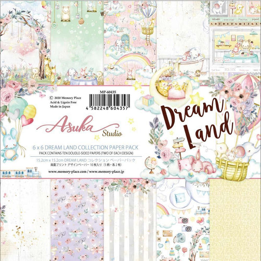 DREAM LAND 6" X 6" COLLECTION PAPER PACK BY AKUNA STUDIO