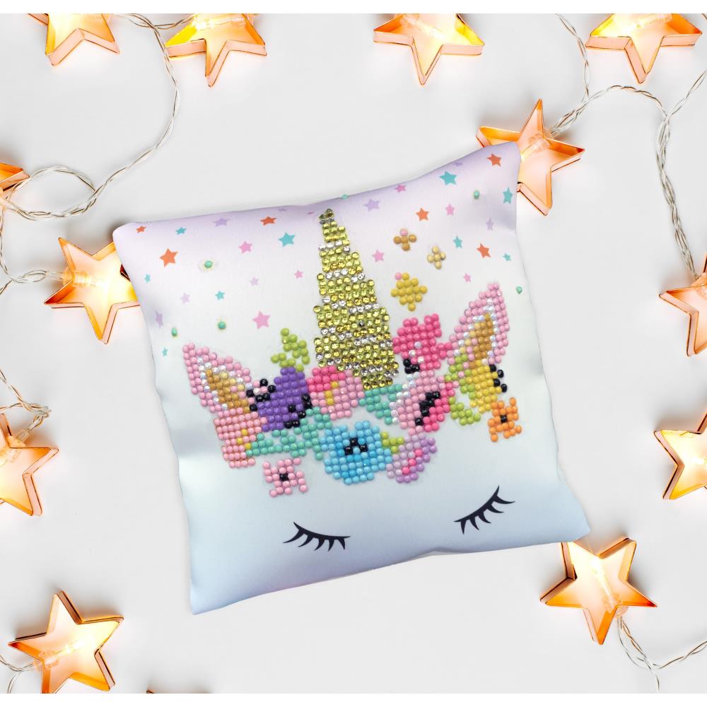 BEGINNER DIAMOND DOTZ FLOWER CROWN MINI PILLOW