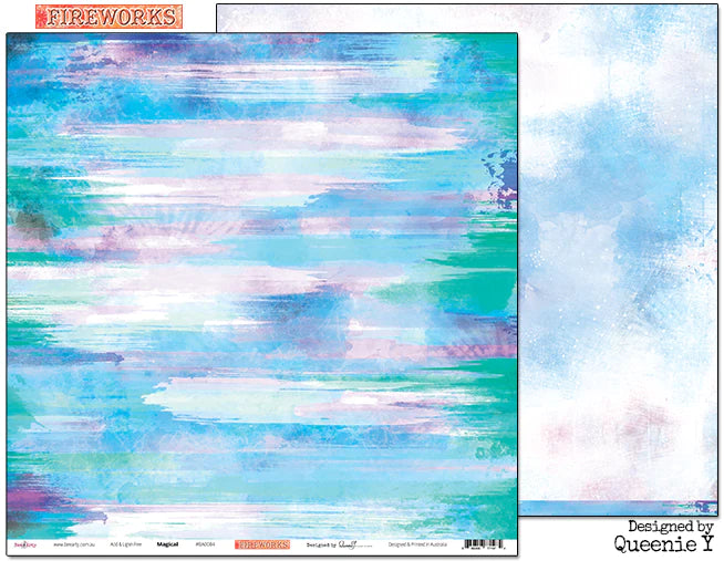 FIREWORKS 12" X 12" COLLECTION PACK - BEE ARTY