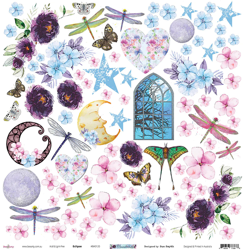 MOONSHADOWS 12" X 12" COLLECTION PACK - BEE ARTY