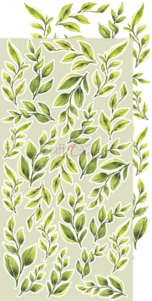 BASIC LEAVES SET#4 - BIG LEAVES - SET BY CRAFT O'CLOCK