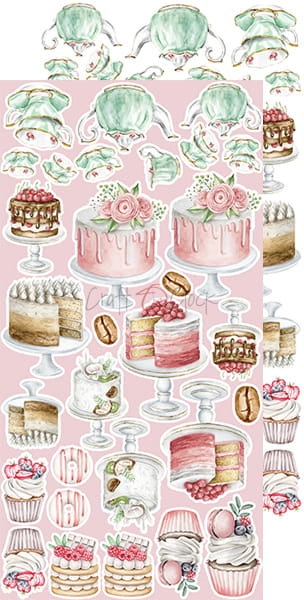 CHARMING EXTRAS - SWEETS EXTRAS SET BY CRAFT O'CLOCK