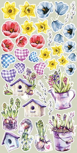 CHARMING EXTRAS SPRING/EASTER EXTRAS SET BY CRAFT O'CLOCK