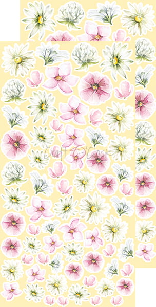 SUMMER FLOWERS EXTRAS SET BY CRAFT O'CLOCK