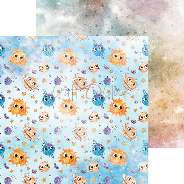 COSMIC ADVENTURES 6" X 6" MINI SET OF PAPERS
