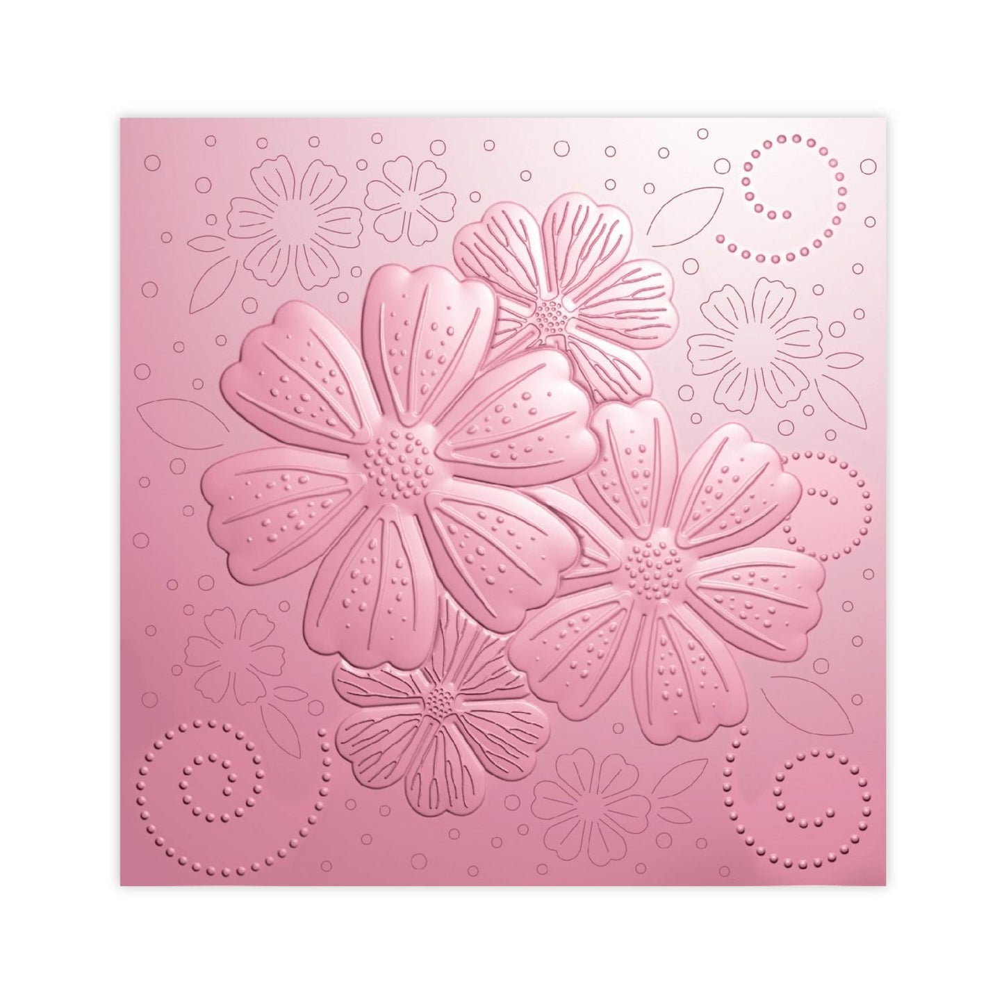 CHLOES CREATIVE CARDS 3D CUT & EMBOSS FOLDER - BLOSSOMING MEDLEY