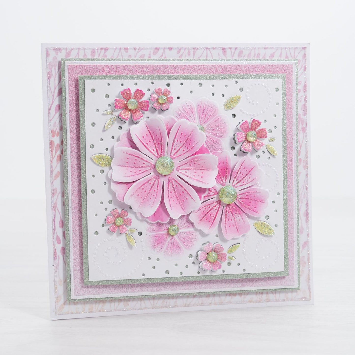 CHLOES CREATIVE CARDS 3D CUT & EMBOSS FOLDER - BLOSSOMING MEDLEY