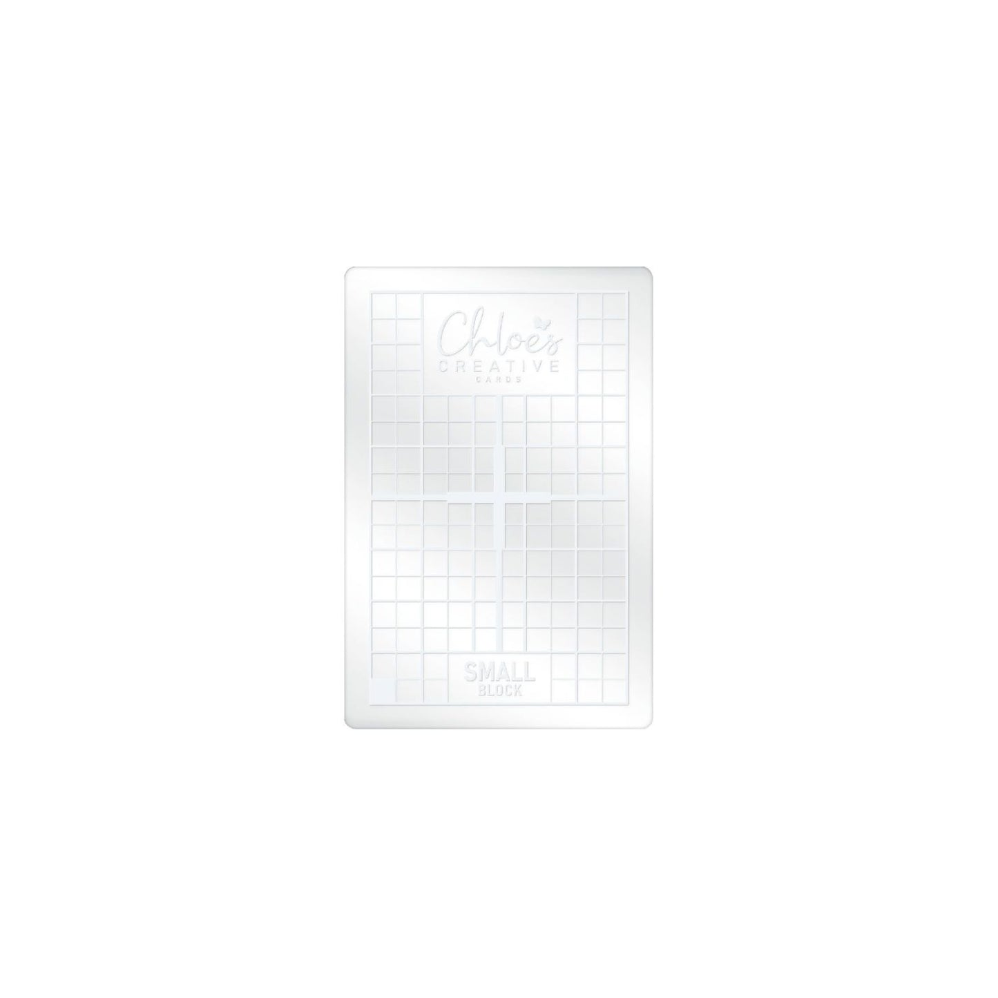 CHLOES CREATIVE CARDS OVERSIZED STAMPING ACRYLIC BLOCK SET