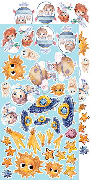COSMIC ADVENTURES EXTRAS SET BY CRAFT O'CLOCK