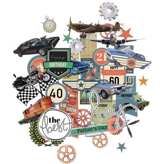 DRIVE & FLY CREATIVE CUTS BY UNIQUELY CREATIVE