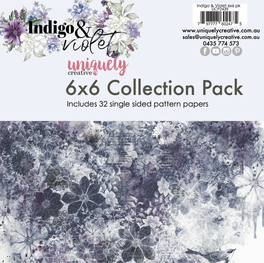 INDIGO & VIOLET MINI 6" x 6" COLLECTION PACK