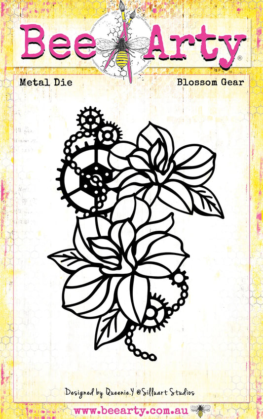 BLOSSOM GEAR DIE BY BEE ARTY