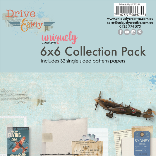 DRIVE & FLY MINI 6" x 6" COLLECTION PACK