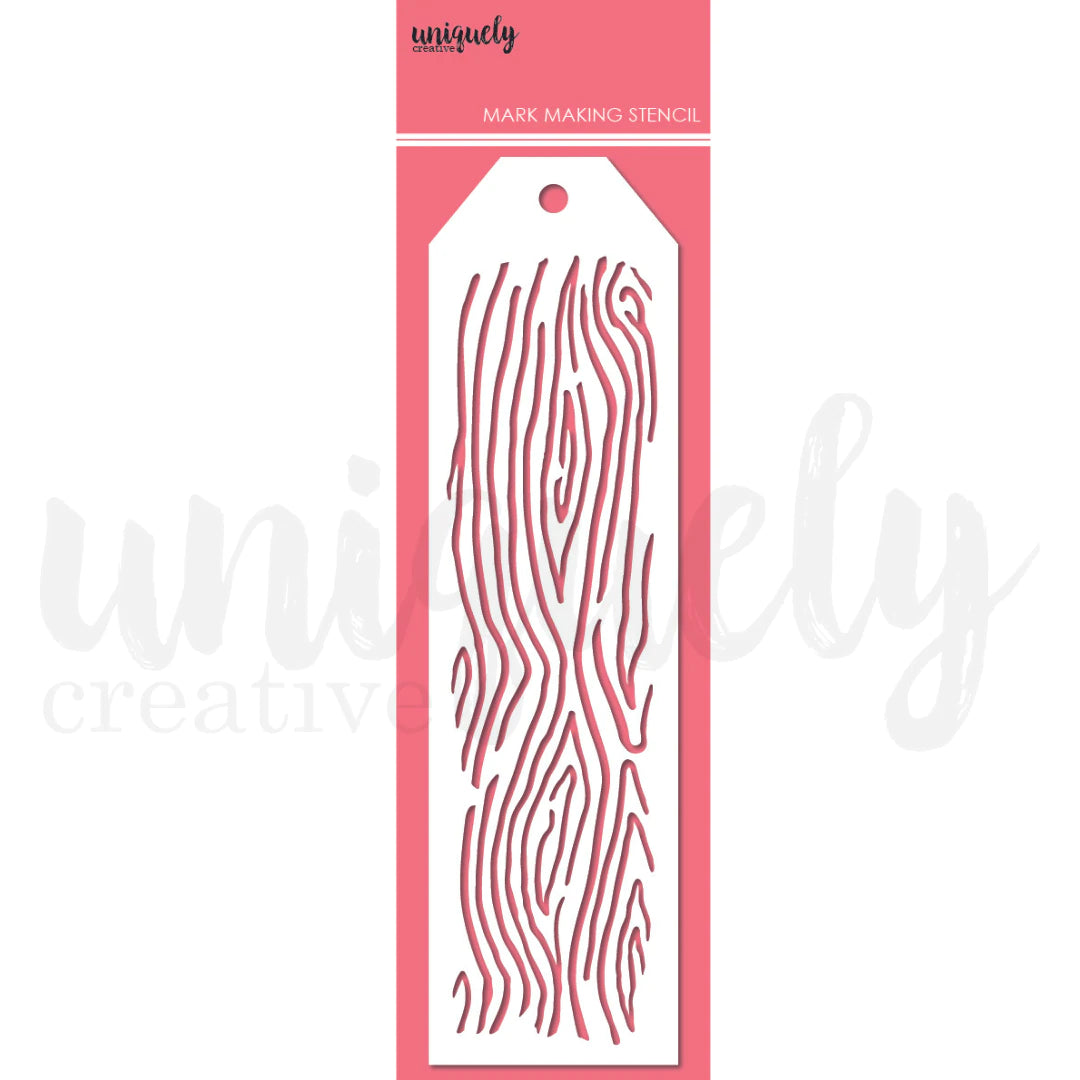 WOODGRAIN MARK MAKING STENCIL