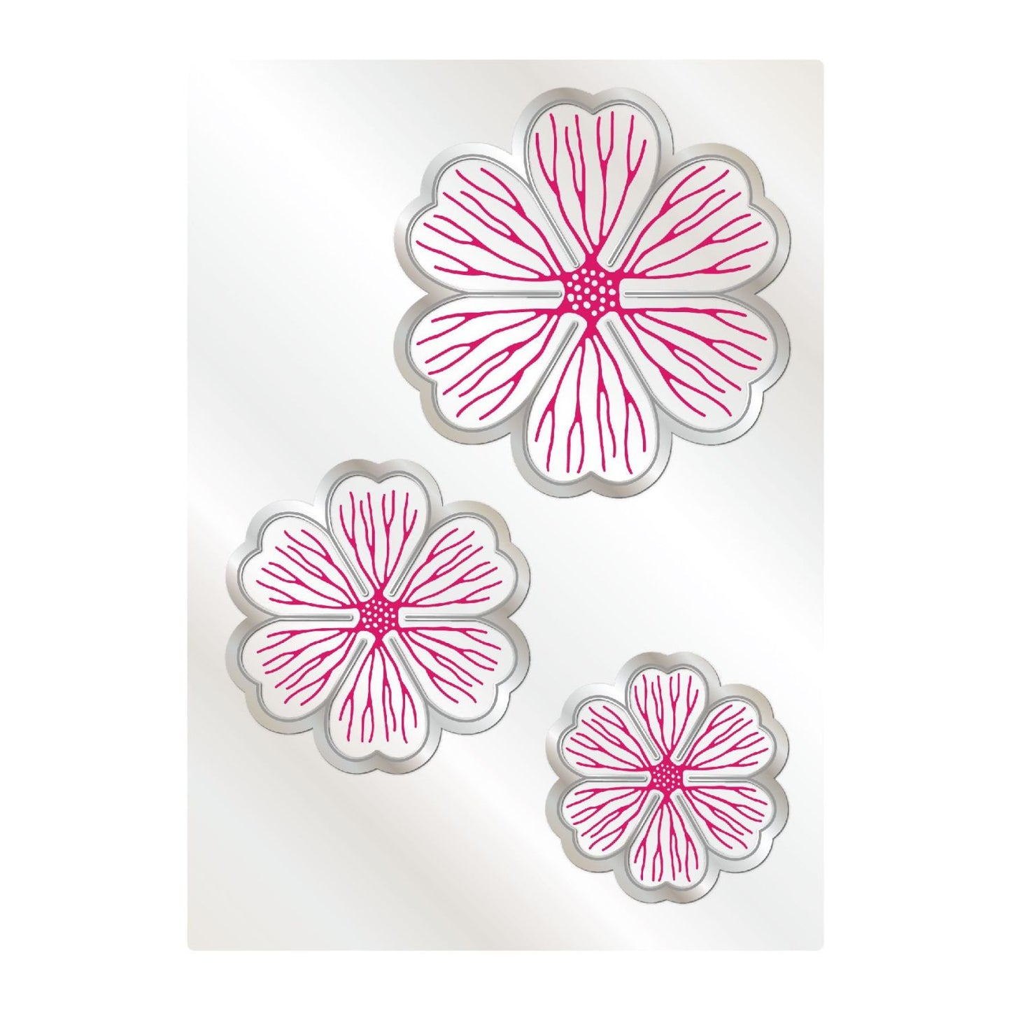 CHLOES CREATIVE CARDS POSY FLOWER 5x7 CUT & EMBOSS FOLDER