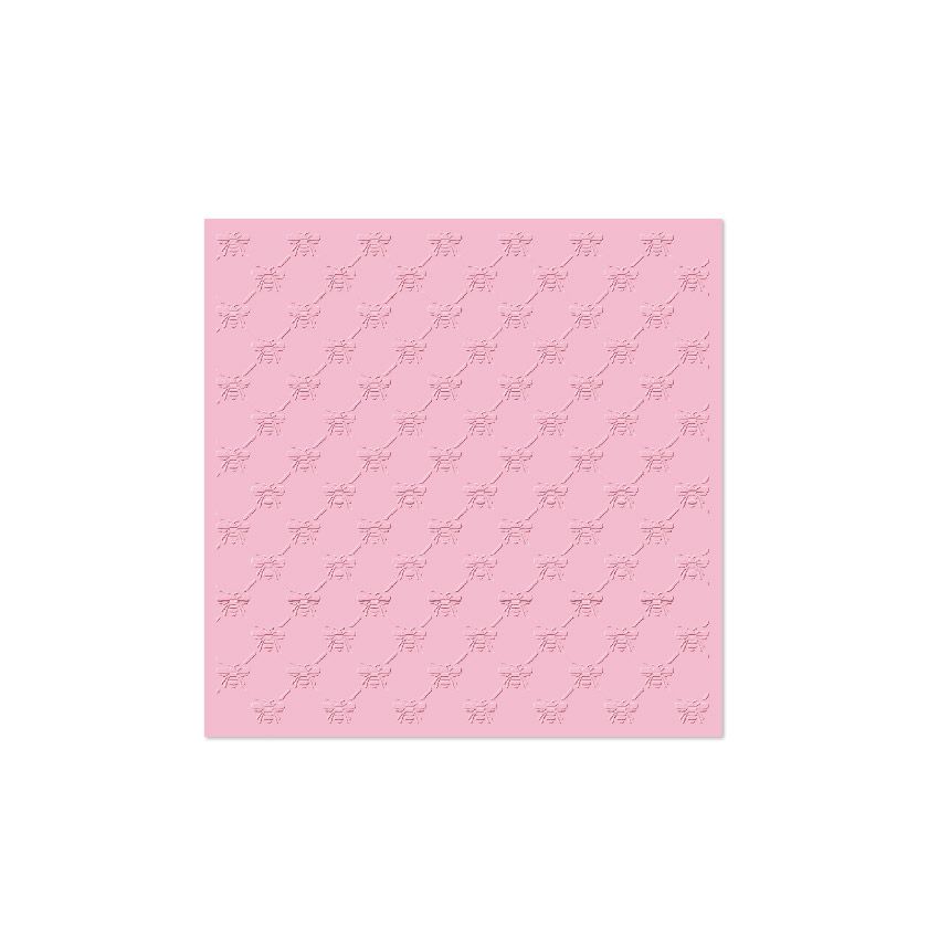 CHLOES CREATIVE CARDS BEE TRELLIS 6"x 6" EMBOSSING FOLDER