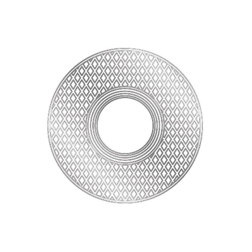 CHLOES CREATIVE CARDS METAL DIE SET - CIRCLE TRELLIS