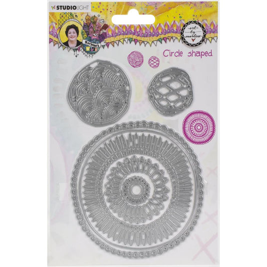 MARLENE'S WORLD - CIRCLE SHAPED DIE SET - STUDIO LIGHT