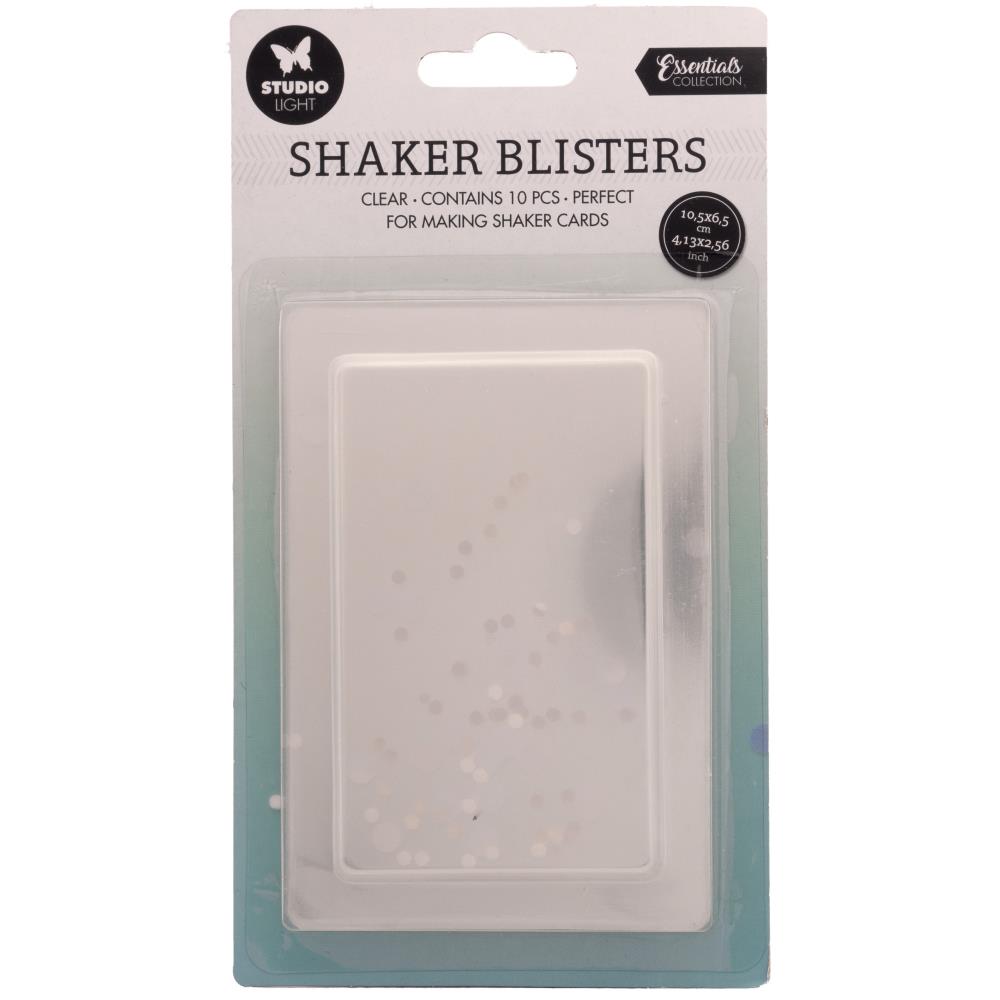 STUDIO LIGHT SHAKER BLISTERS 10 PK - RECTANGLE SHAPED