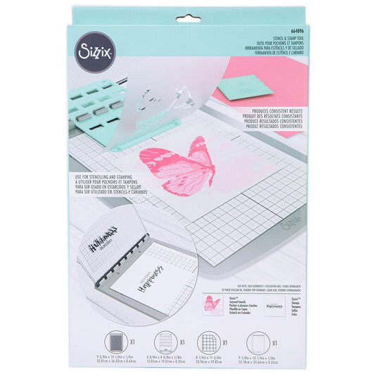 SIZZIX STENCIL AND STAMP TOOL