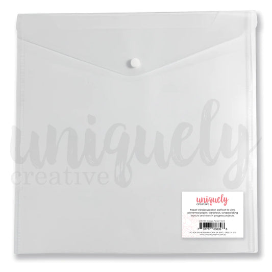 UNIQUELY CREATIVE STORAGE POCKETS - 12 X 12