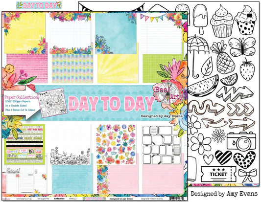DAY TO DAY 12" X 12" COLLECTION PACK - BEE ARTY