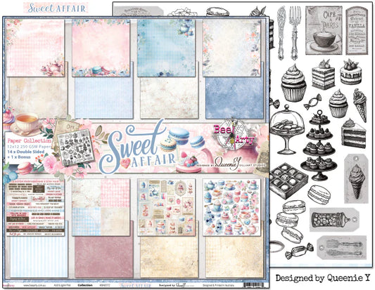 SWEET AFFAIR 12" X 12" COLLECTION PACK - BEE ARTY