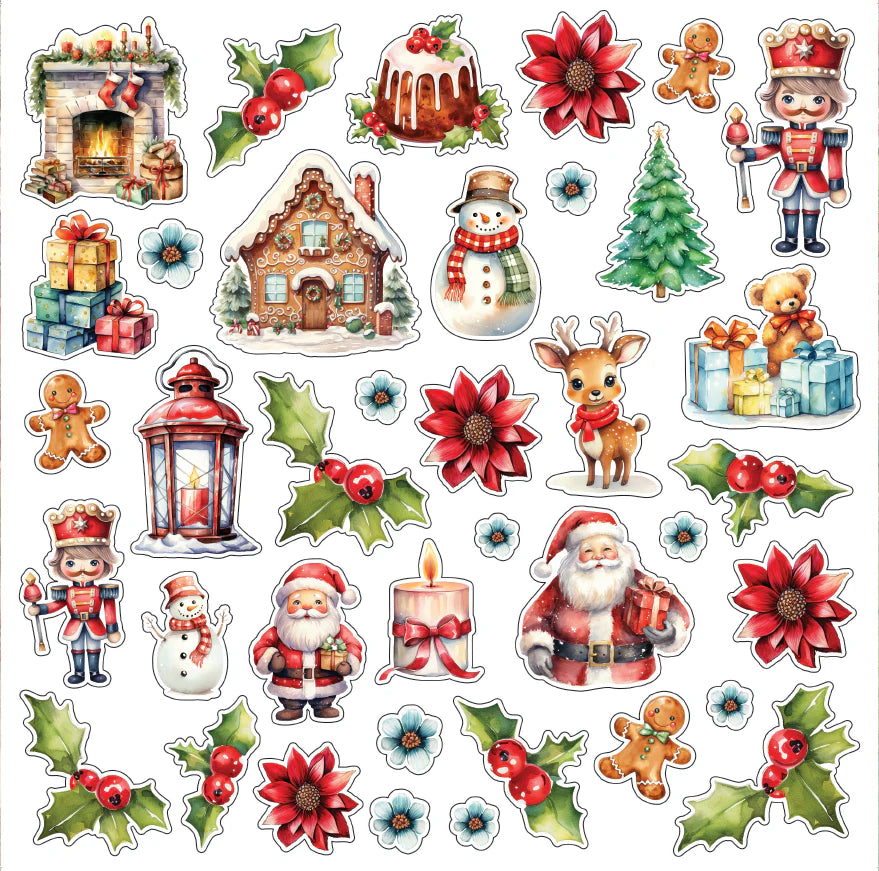 CHRISTMAS CHEER 12" X 12" MINI PAPER COLLECTION PACK - BEE ARTY