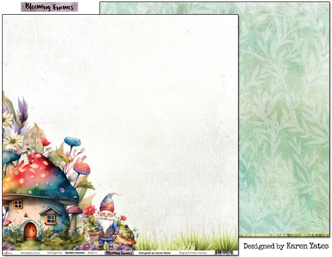 BLOOMING GNOMES 12" X 12" COLLECTION PACK - BEE ARTY
