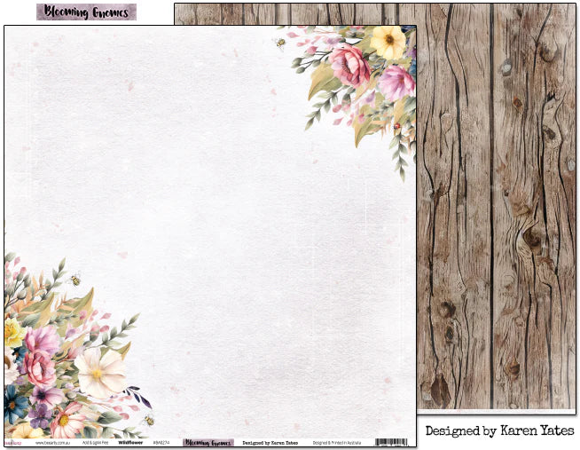 BLOOMING GNOMES 12" X 12" COLLECTION PACK - BEE ARTY