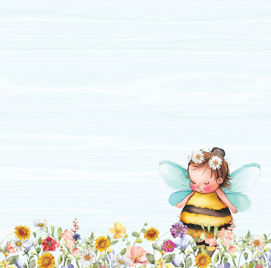 CUTE AS CAN BEE 12" X 12" MINI PAPER COLLECTION PACK - BEE ARTY