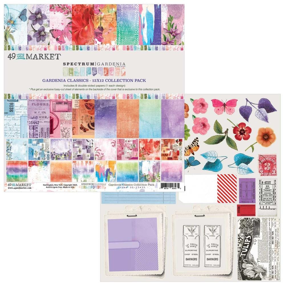 SPECTRUM GARDENIA CLASSICS 12" X 12" COLLECTION PACK - 49 AND MARKET