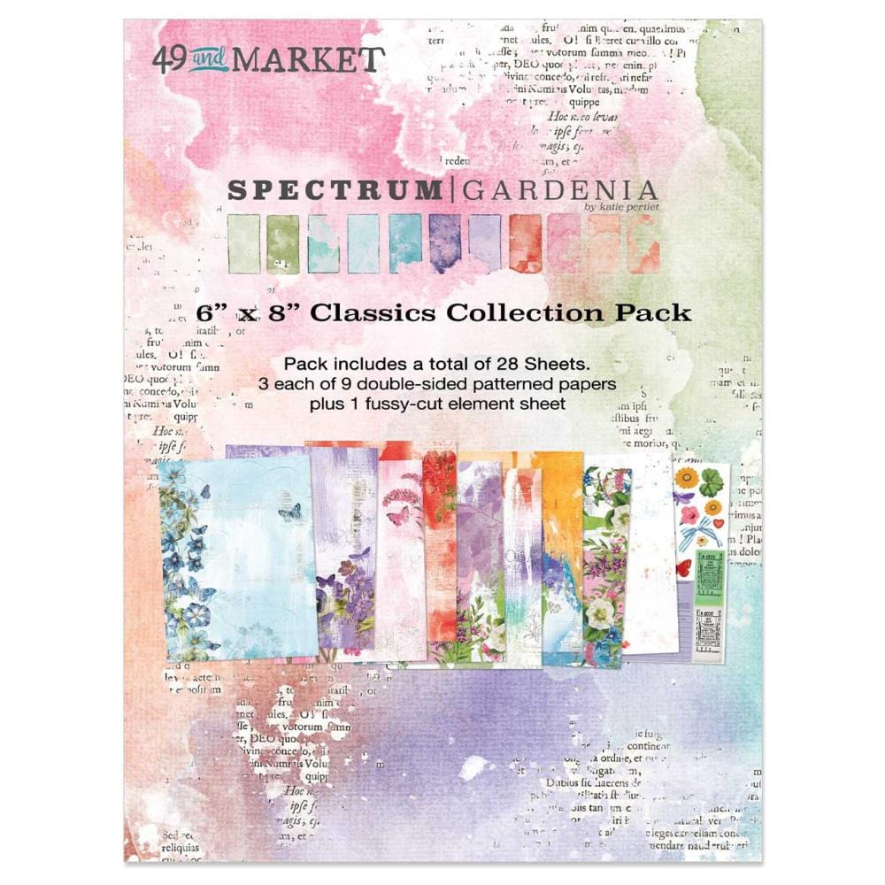 SPECTRUM GARDENIA CLASSICS 6" X 8" MINI PAPER COLLECTION - 49 AND MARKET