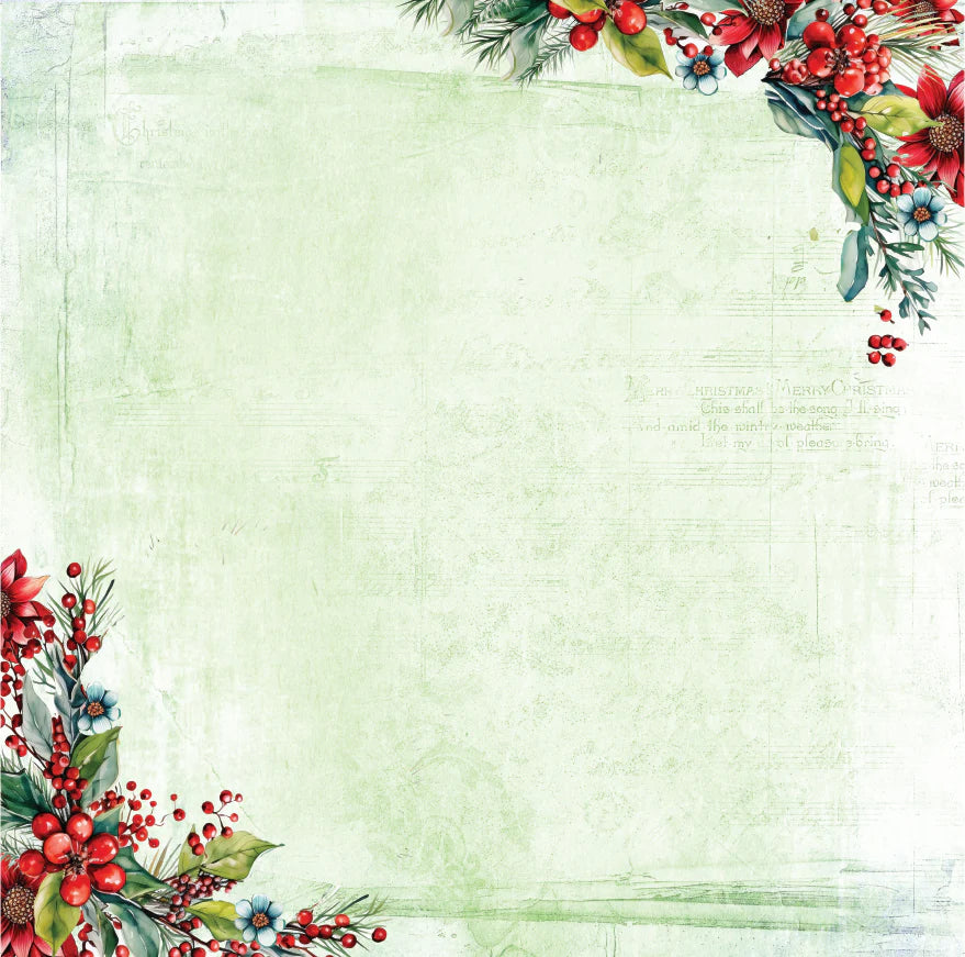 CHRISTMAS CHEER 12" X 12" MINI PAPER COLLECTION PACK - BEE ARTY