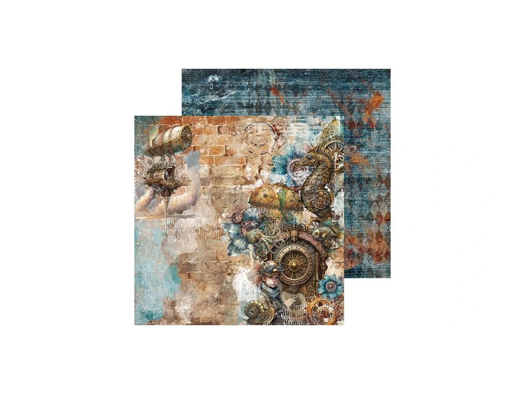 MISTS OF TOOLBOX TOWN 6" X 6" MINI SET OF PAPERS
