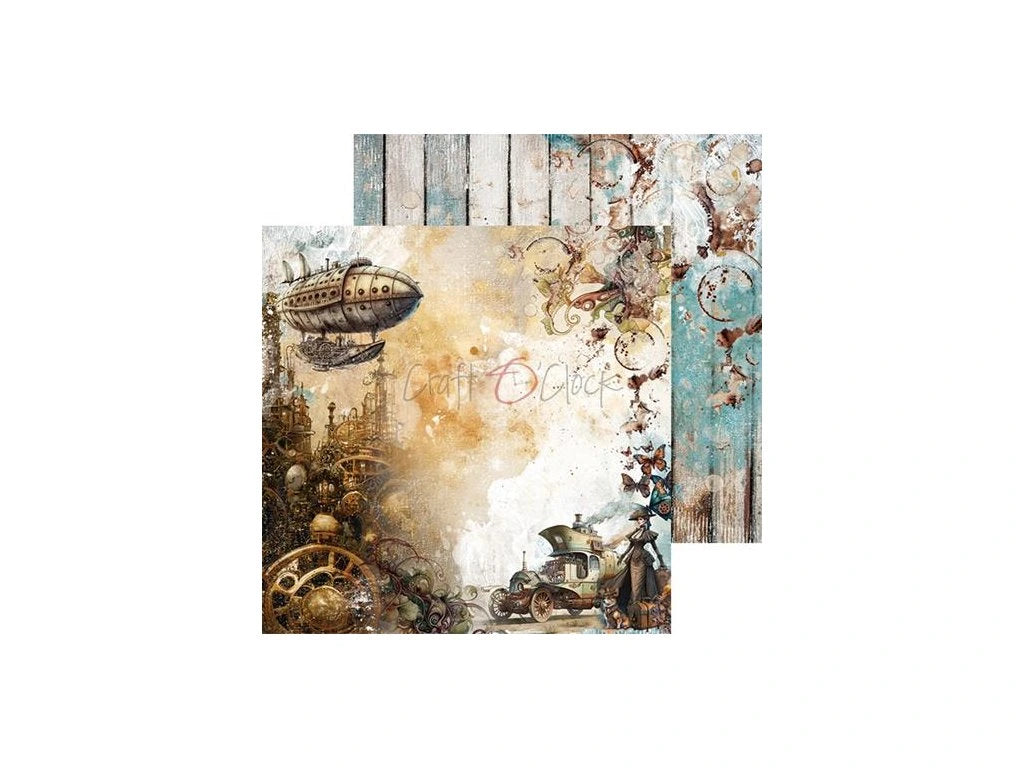 MISTS OF TOOLBOX TOWN 6" X 6" MINI SET OF PAPERS