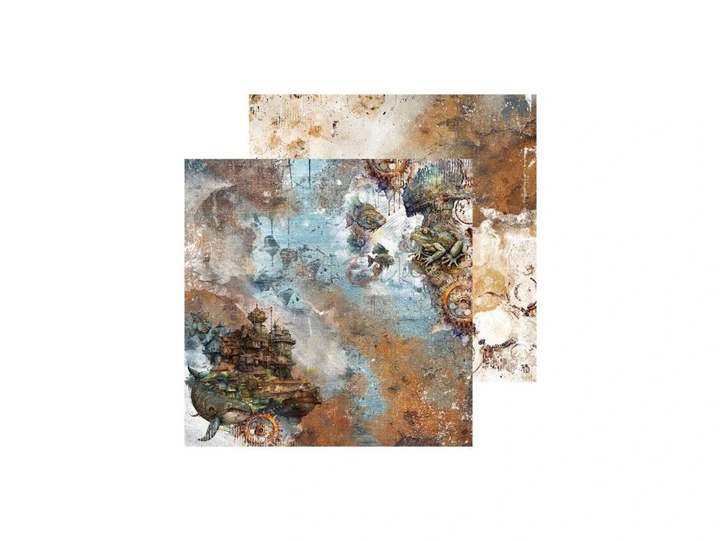 MISTS OF TOOLBOX TOWN 6" X 6" MINI SET OF PAPERS