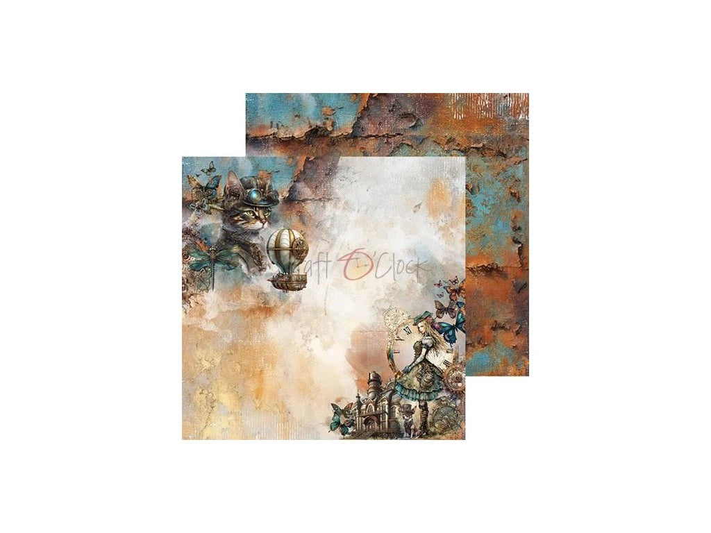 MISTS OF TOOLBOX TOWN 6" X 6" MINI SET OF PAPERS