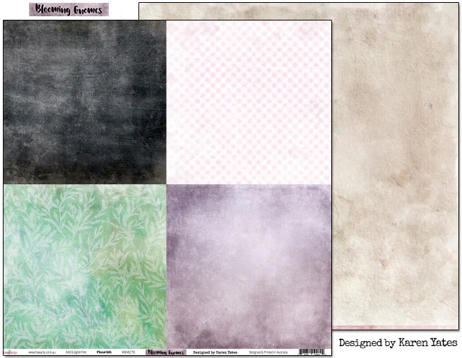 BLOOMING GNOMES 12" X 12" COLLECTION PACK - BEE ARTY